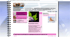 Desktop Screenshot of angesblanc.com
